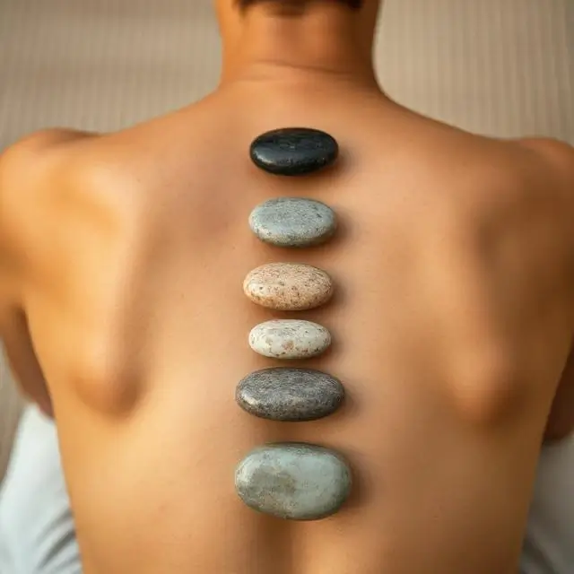 Woman receiving a gentle facial treatment