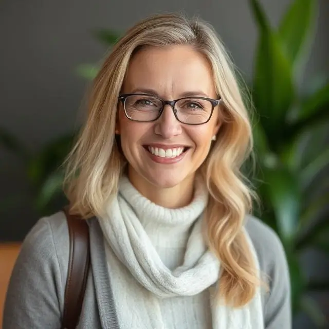 Portrait of a happy client